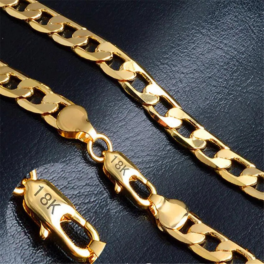 18K Gold Cuban Link Chain