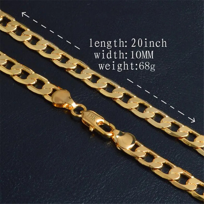 18K Gold Cuban Link Chain
