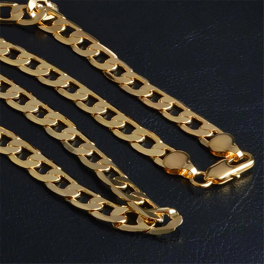 18K Gold Cuban Link Chain